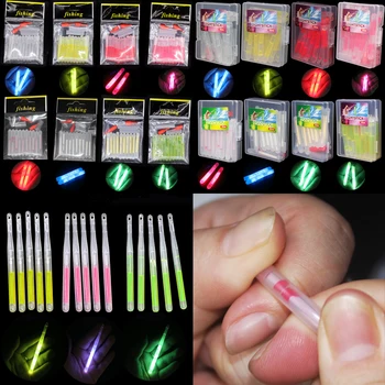 

20pcs 4.0*38mm suit night luminous fishing floats buoy floating accessory Fluorescent Lightstick fishing Accessories party carp