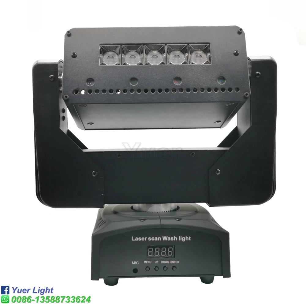 US $205.20 Multifunction DJ Light LED Wash Laser Scan Strobe Moving Head Lighting Stage Effect Light With DMX512 Sound Light For Disco Ball