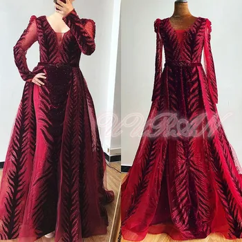 

5 yards sequin net tulle Mesh African French Lace Fabric In red gold For Bridal Gowns