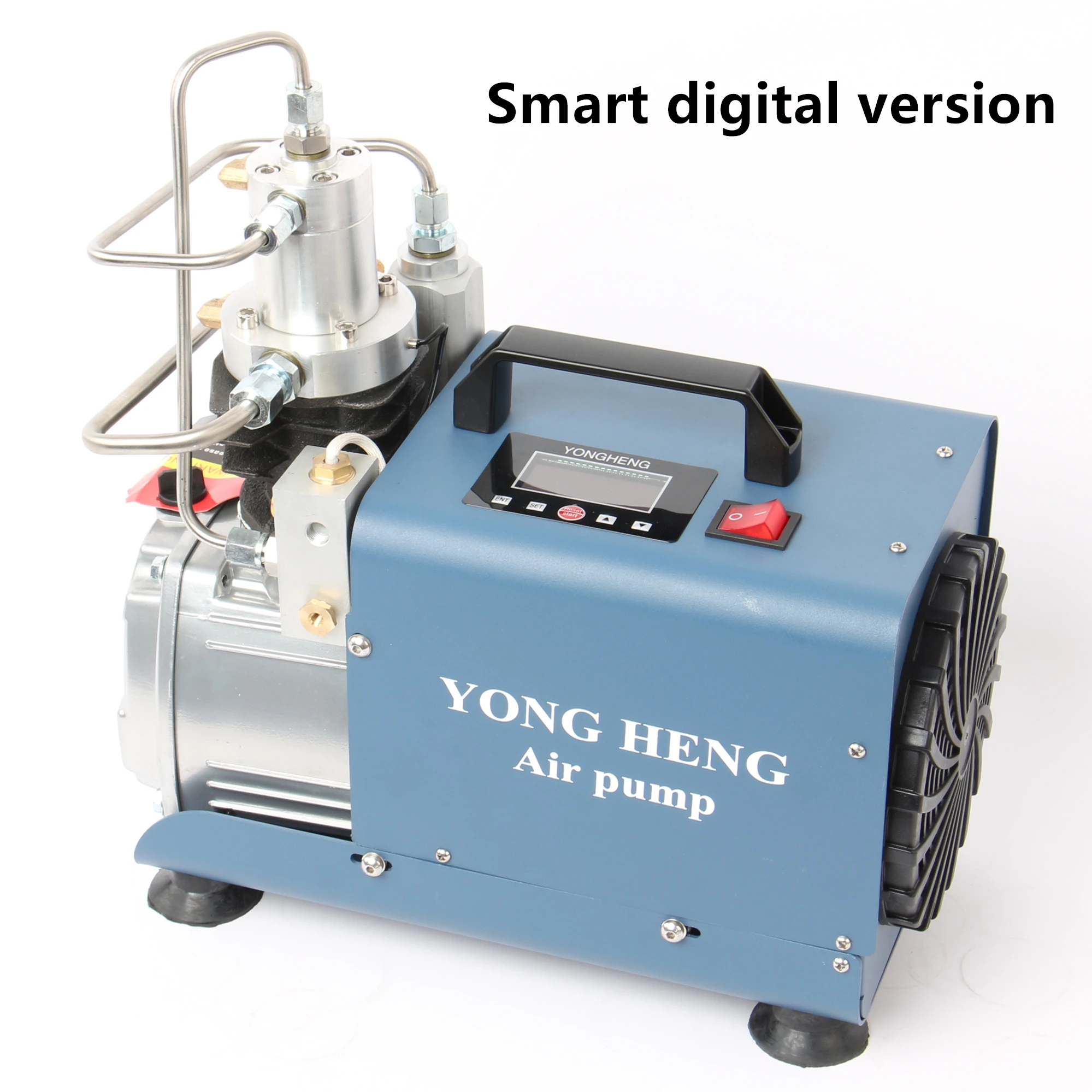 Electric Filter Pump High Pressure YONG HENG 30MPa Air Compressor System 
