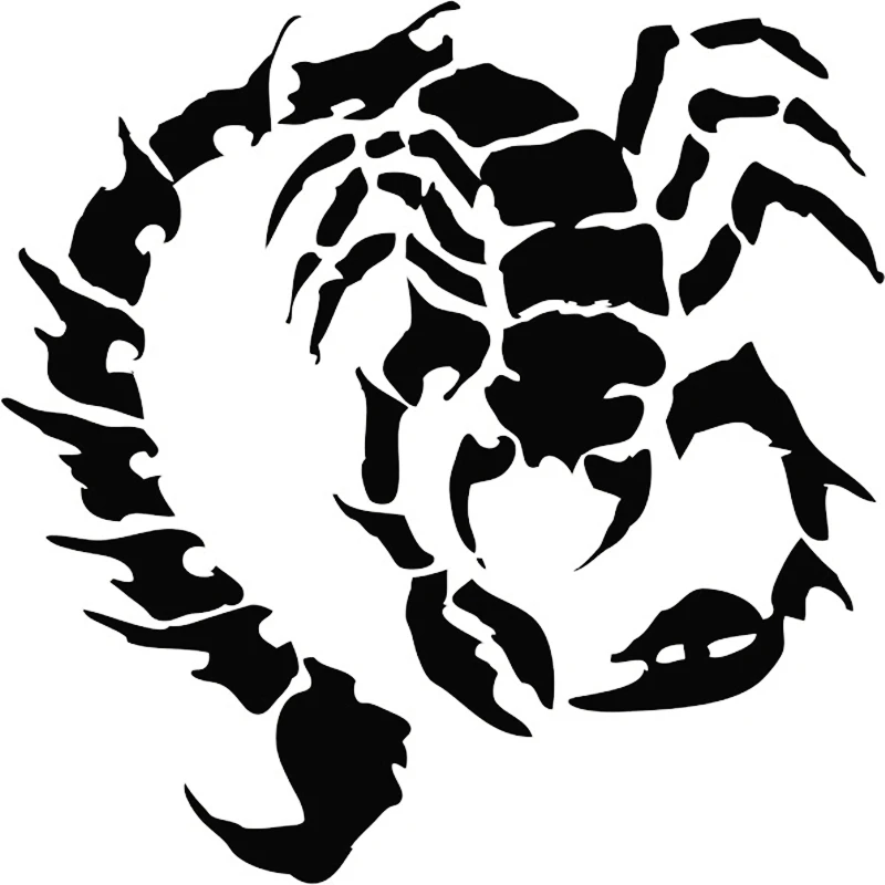 

Variation Scorpion Personalized Car Sticker PVC Bumper Windshield Accessories Motorcycle Laptop Decorate Waterproof Auto Decal