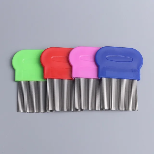 Pet Grate Combs Long Needle Shellfish Flea Stainless Steel Remove Lice Comb For Cats And Dogs Supplies Wholesale Para Perro Sets