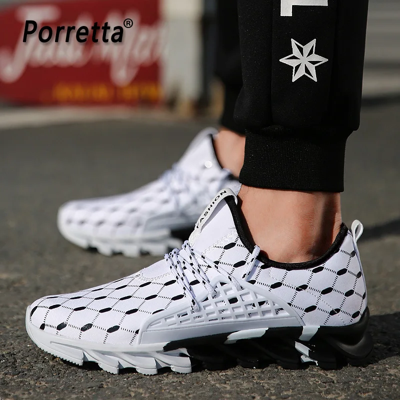 

Mesh Men Casual Shoes Lace-up Men Shoes Lightweight Comfortable Breathable Walking Jogging Sneakers Male Fashion Leisure Flat 47