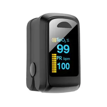 

Home Mini Protable Finger Clip Pulse Oximeter Sp02 Fingertip Adult Heart Rate Monitor Applicable for Health Test Use