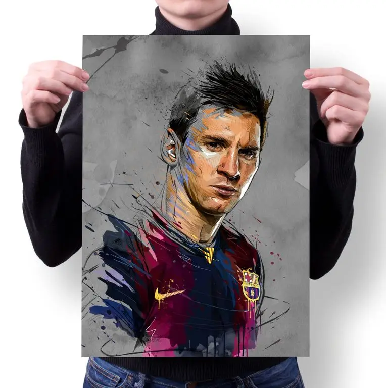 Плакат Лионель Месси № 7 | Дом и сад