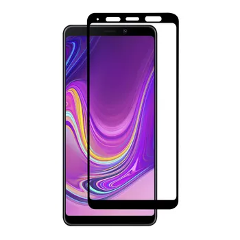 

TBOC Protector Screen 5D for Samsung Galaxy A9 [2018] [6.3 "] Tempered Glass Ultra Thin Full Protection resistant
