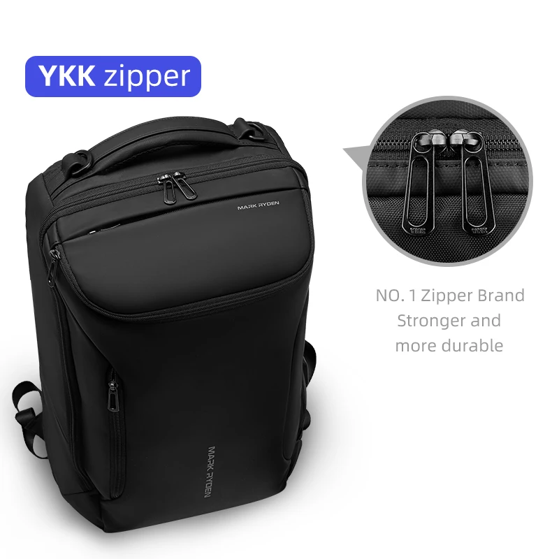 Mark Ryden 2021 NEW Upgrade YKK Zipper 15.6inch Laptop Man Backpack Anti Theft Men Backpack Teenage Backpack Bag Male Mochila