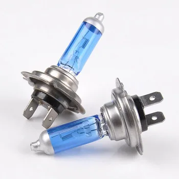 

2pcs Headlamp Super Bright White Light H7 55W 12V 6000K Xenon Lamp Bulbs Car Headlight Bulbs Halogen