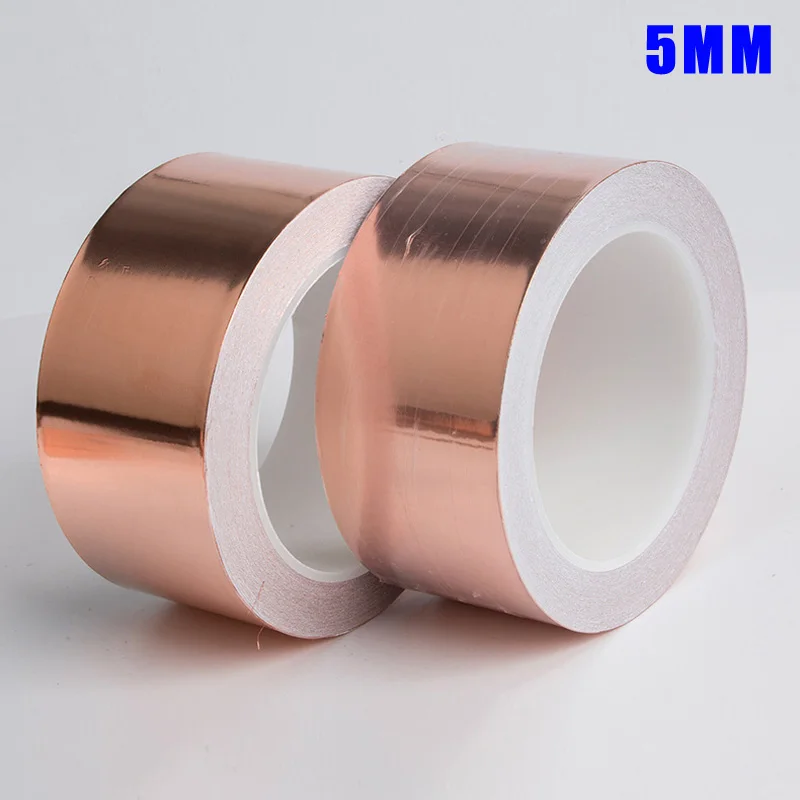 Электрическая проводящая лента 3 50 мм 20 м односторонняя ремонтная Бытовая