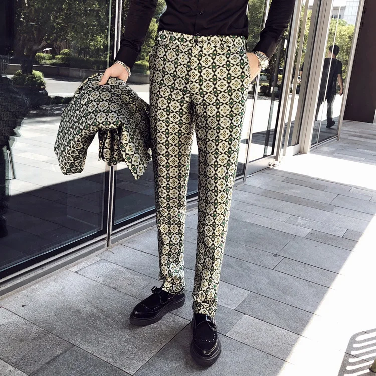 Британские свадебные костюмы для мужчин Terno Masculino Slim Fit жаккардовые Костюмы мужские деловые джентльменские костюмы из 3 предметов мужские s мужские костюмы