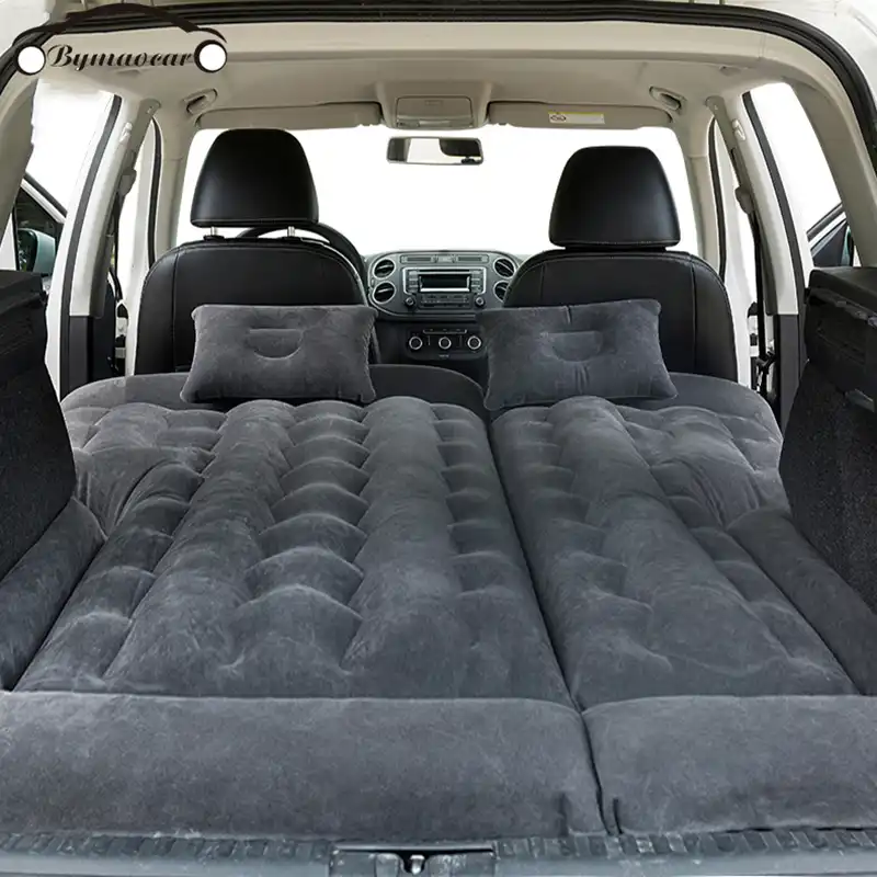 Automatic Inflatable Car Hatchback Travel Bed Air Mattress Cover For