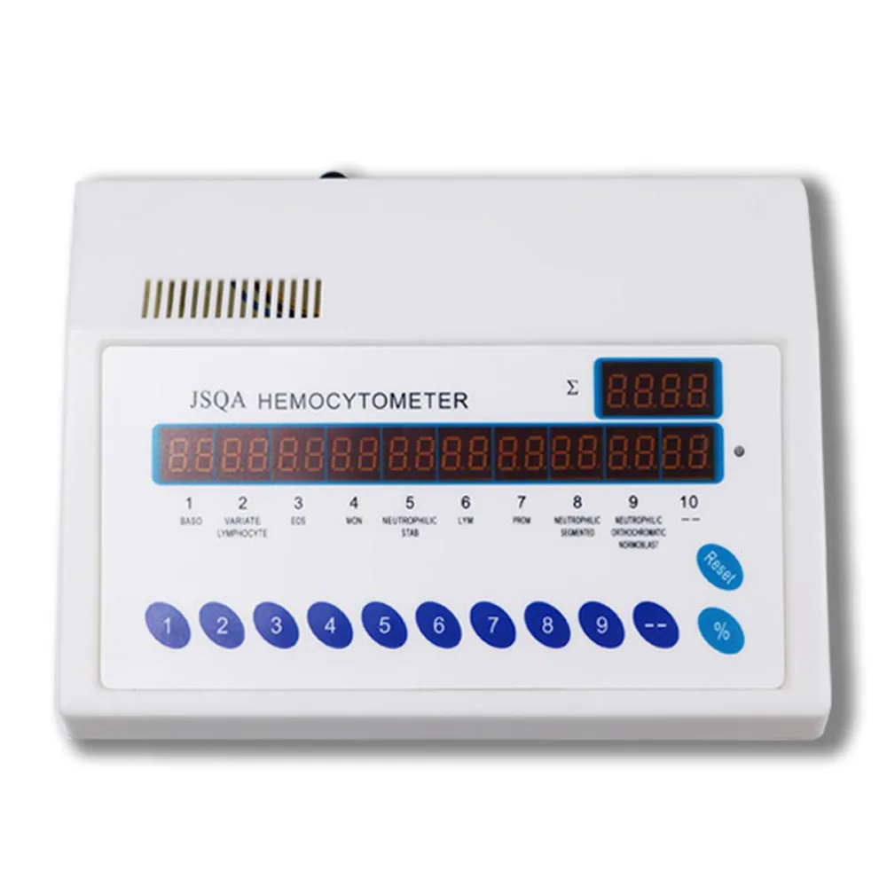 

Hemocytometer Blood Cell Classification Counter JSQA pet manual counting white blood cells 220V