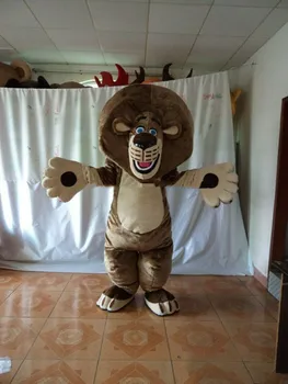 

Brown Lion Mascot Costume Suit Cosplay Party Fancy Dress Outfit Clothing Advertising Promotion Carnival Halloween Fursuit Parade