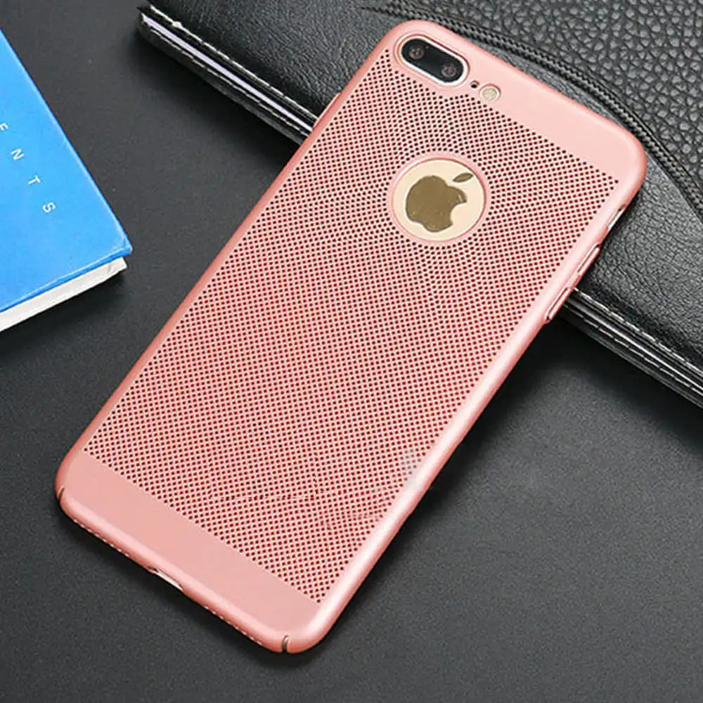 Премиум дышащий сетчатый чехол для Apple IPhone X Xr Xs Max 5 5S SE уникальный iPhone 6S 6 8 7 Plus