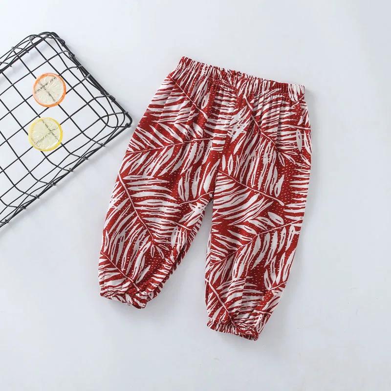 Детская одежда новые летние Стиль 7 баллов анти противомоскитные штаны