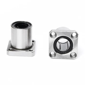 

2pcs/lot Free shipping LMK8UU 8mm flange linear bearing CNC Flange Linear Bush