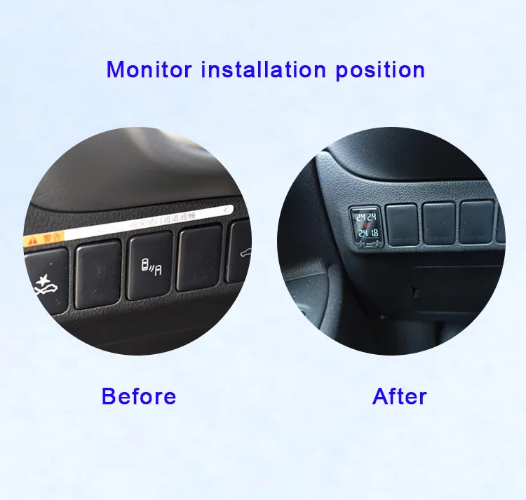 Цифровой ЖК-дисплей, монитор давления в шинах OBD TPMS, диагностика для ...