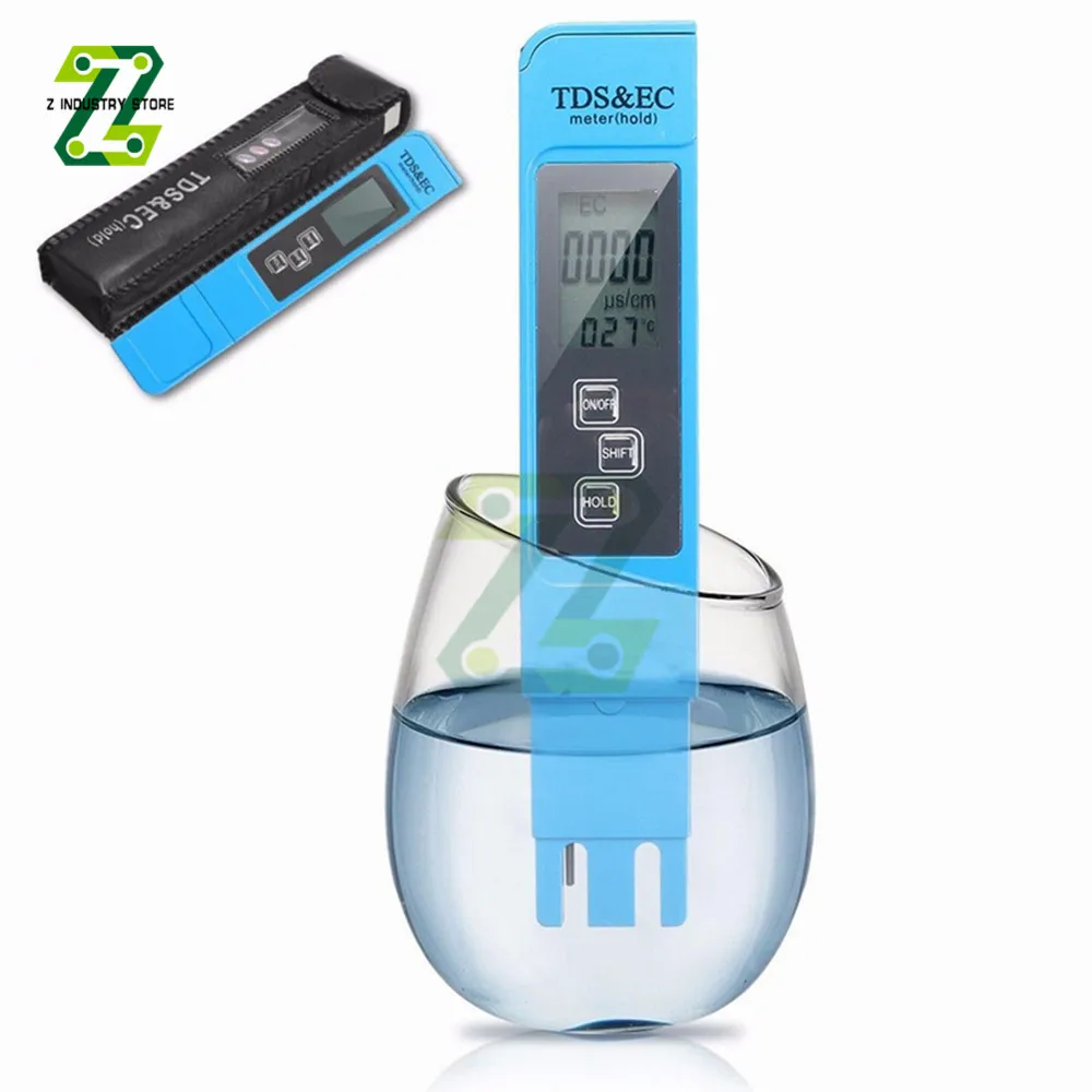 Измеритель Качества воды TDS/EC/TEMP тестер качества 0-9990ppm измеритель | Инструменты