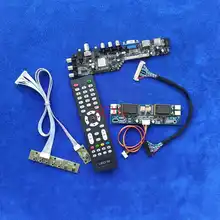 

DVB Digital 1280*1024 LVDS-30Pin 4CCFL HDMI-compatible USB AV VGA Fit LTM170EH/LTM170EP01/LTM170EU/LTM170EX Controller Board KIT