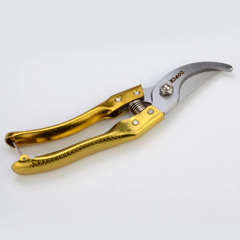 Golden Fruit Tree Pruning Scissor Cutter Head SK-5 High-carbon Steel Test Cutting 25mm Diameter Suitable For Fruit Tree
