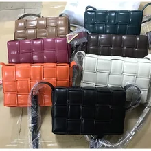 26 см роскошные сумки женские дизайнерские сумки высокого качества из искусственной кожи сумки через плечо тканые клетчатые женские кошельки и сумки