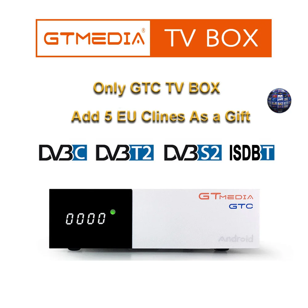 Freesat GTC декодер спутниковый ресивер DVB-S2/C/T2 ISDB-T 2 Гб ОЗУ 16 Гб ПЗУ BT4.0 Amlogic S905D Топ приставка android 6,0 tv Bo