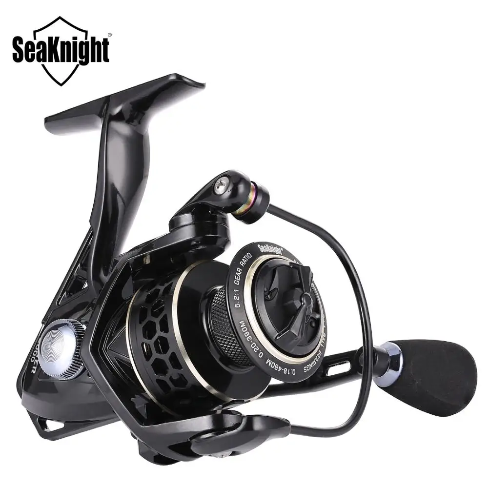 

Seaknight Archer 5.2:1 4.9:1 Spinning Reel Max Drag 13Kg 8+1BB Carp Fishing Reel 2000-6000 Aluminium Spool Spinning wheel carret