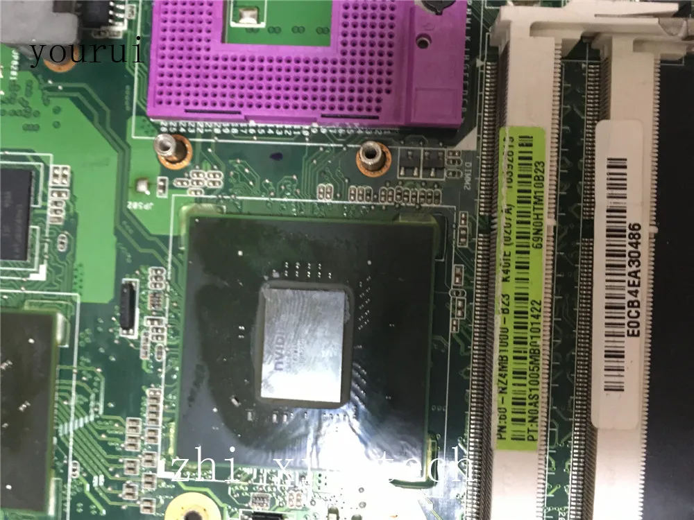 Yourui-placa-mãe para Asus K40id K40ie Laptop Rev 2.0 Ddr3 100 Original Alta Qualidade - Imagem 3
