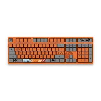 

108 keys Akko PBT dye sublimation keycap for MX switches mechanical keyboard OEM profile keycaps for NARUTO Sasuke