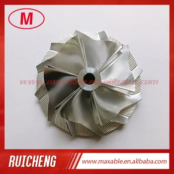 

T66 T66BS 65.58/90.96mm 6+6 blades high blades turbo billet/milling/aluminum 2618 compressor wheel for Turbonetics