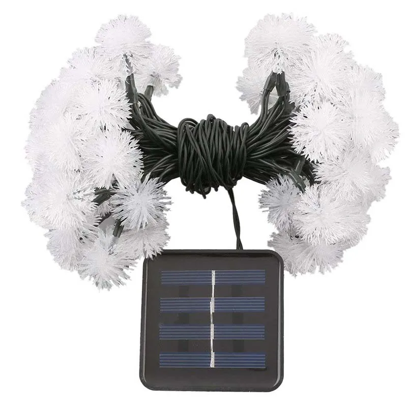 

50 LED String Lights Waterproof Solar Lamp 7m Chain Garland Light for Home Decoration Garden Party, Wedding, Wedding Party Multi