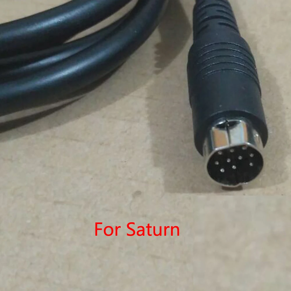 

10 pcs a lot RGBS/RGB Cable 128 bit Cord Replacement Color Monitor Component Cable for Sega Saturn for Dreamcast for SS/DC