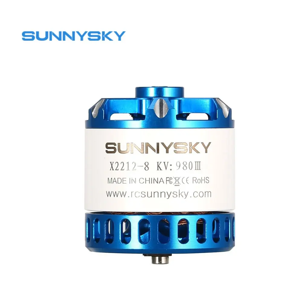 SUNNYSKY X2212-III Радиоуправляемый Дрон двигатель бесщеточный двигатель для FPV RC гоночный Дрон самолеты фиксированное крыло самолет короткий вал 7 моделей