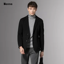 Для мужчин ne зимняя куртка Для мужчин новинка зимы Albaka двухсторонний кашемировый пальто Для мужчин в Корейском стиле, шерстяное пальто