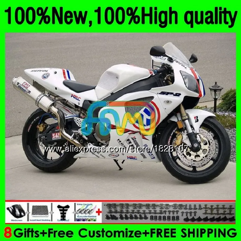 Корпус для HONDA VTR1000 RC51 SP1 SP2 01 02 03 04 05 06 148BS.19 VTR 1000 2000 Синий R крутая 2001 2002 2003 2004 2005 2006