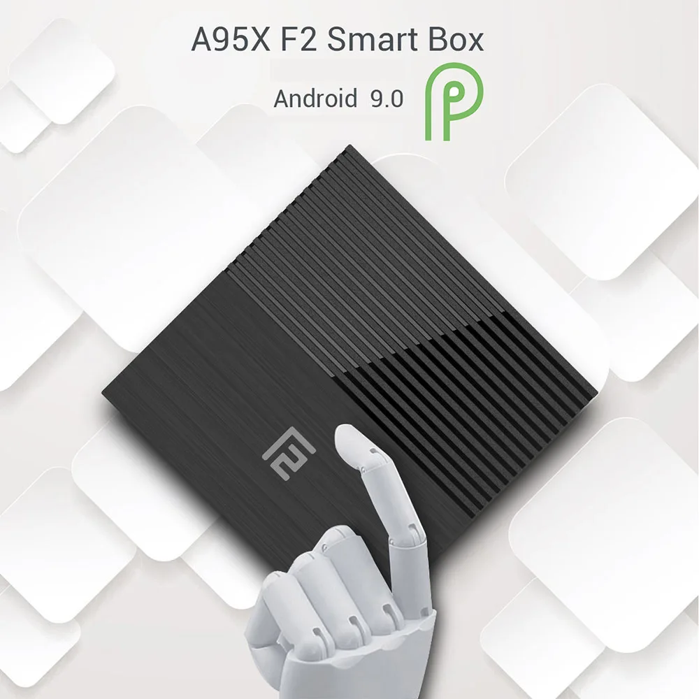 10 шт./партия A95x F2 Android tv Box Smart Box Android 9,0 tv BOX 4 ГБ/32 ГБ 4 ГБ/64 Гб Amlogic S905X2 телеприставка медиаплеер