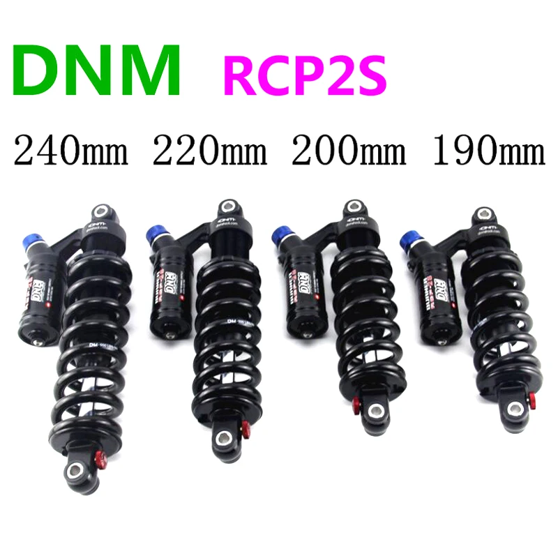 Bicycle Rear Shocks DNM RCP2S Rebound Alloy Pressure BMX Mountain MTB Bike XC Air Suspension