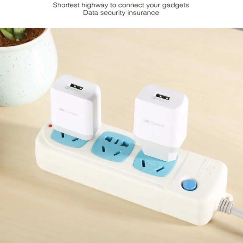 3,0 настенное зарядное устройство ЕС штепсельная вилка стандарта США USB телефон Быстрая Зарядка адаптер для путешествий