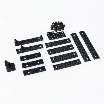 

Tactical Tan Black Color KAC Style Deluxe Rail Cover Set For Hunting Shooting HS22-0069