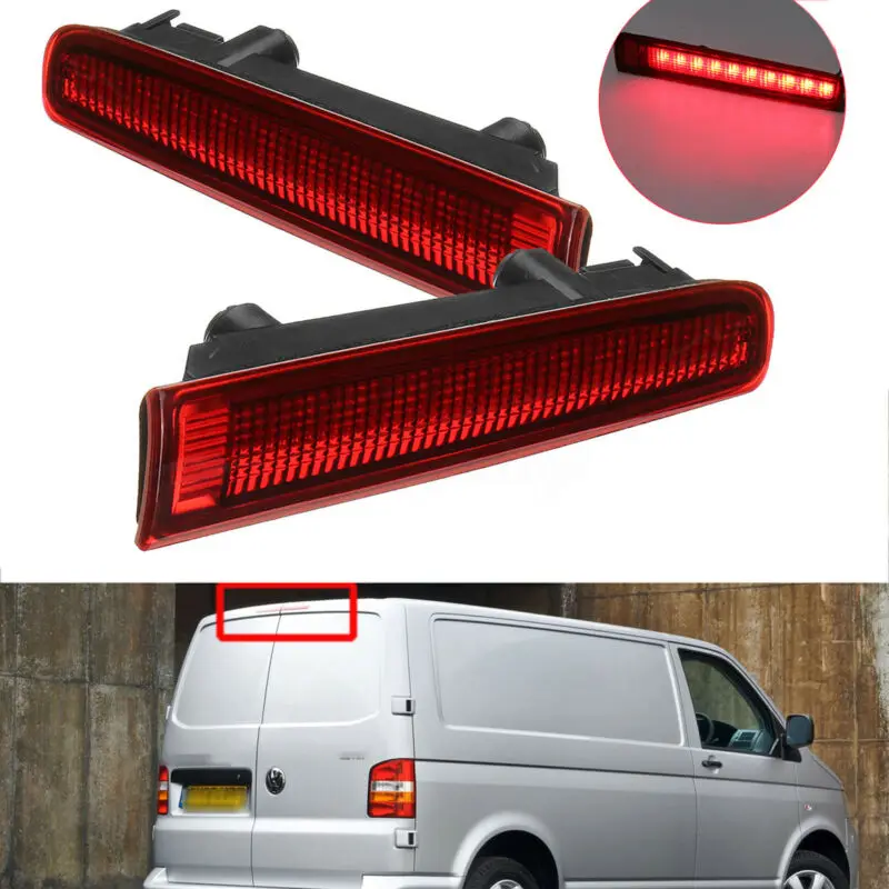 Volkswagen T5 T6 transporter 3 го и уровня Красный стоп сигнал пластиковый|Передние LED-фары для