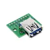 1 шт. папа USB Type-C Micro Mini USB 2,0 3,0 мама USB B разъем интерфейс до 2,54 мм DIP PCB преобразователь адаптер коммутационная плата ► Фото 3/6