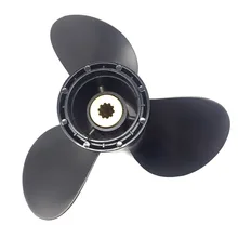 Инструмент, лодочный пропеллер, 3 лопасти, аксессуары, профессиональный 9 1/4X10, легкий в использовании подвесной двигатель для Evinrude Джонсон 8-15HP 174950
