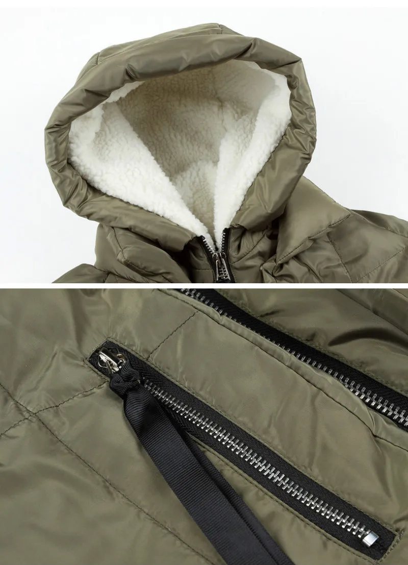 Женское зимнее пальто больших размеров, Повседневная хлопковая длинная куртка с капюшоном, женская элегантная свободная черная теплая Толстая Женская парка, верхняя одежда XXL JT601
