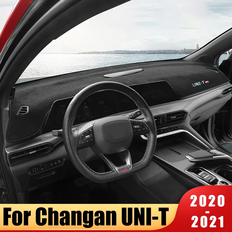 

Car Dashboard Cover Dash Mat For Changan UNI-T 2020-2021 Auto Non-Slip Sun Shade Pad Instrument Protective Carpets Accessories