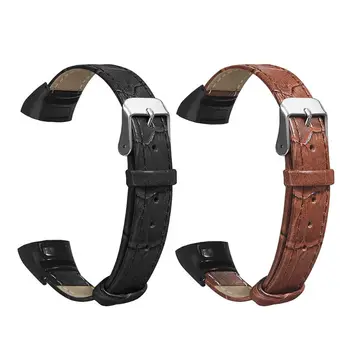 

Replacement Wear-resistant Leather Wrist Watch Band Strap for Huawei Honor Band 5/4 Bracelet Accessories 95AF