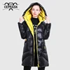 CEPRASK 2022 New Winter Jacket Women High Quality Bright Colors Clothing Brand Coat Collar Hooded Parka Loose Cut Outwear Plus ► Photo 1/6