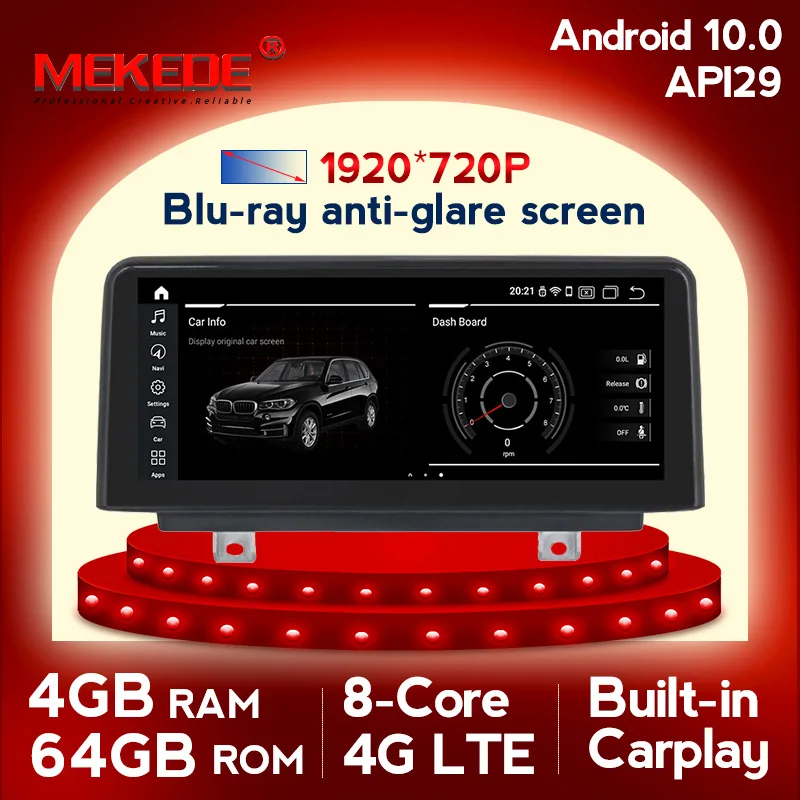 Лучший Android 10 0 автомобильный dvd радиоприемник для BMW F30/F31/F34/F20/F21/F32/F33/F36