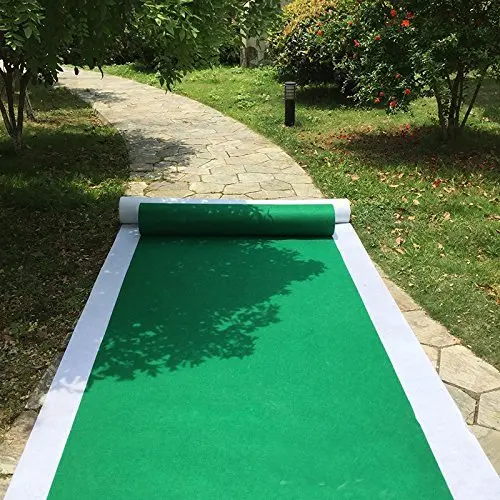 Grass Green Аксессуары для прохода, свадебные аксессуары, ковры для прохода, коврики для повторного показа шагов, церемоний, вечеринок и мероприятий в помещении, на день рождения - Цвет: Grass Green