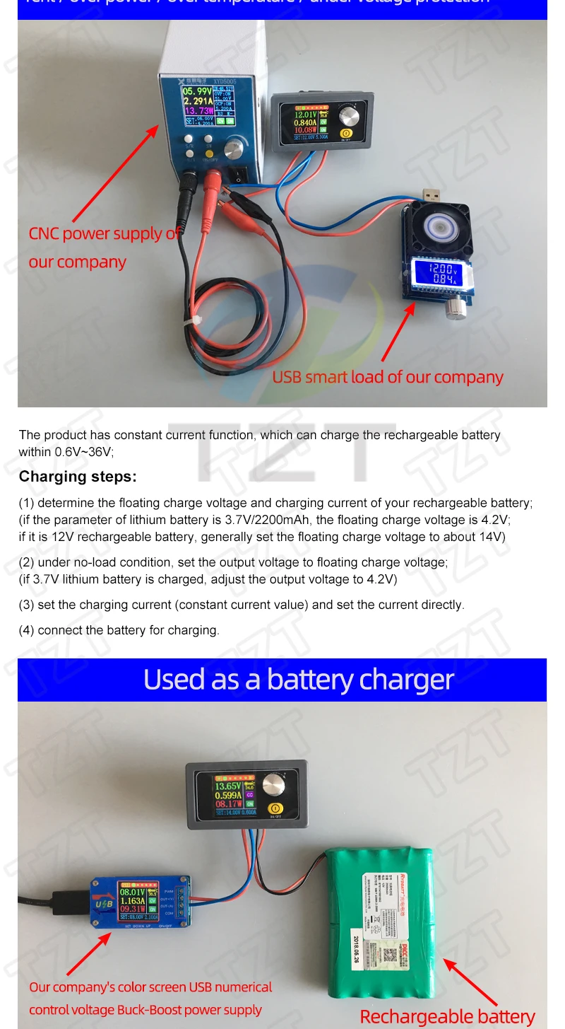 1/2/5 Stück XYS3580 DC-DC Buck-Boost-Wandler CC CV 0,6-36V 5A Leistungsmodul Einstellbares Geregeltes Labor-Netzteil – Detail 5