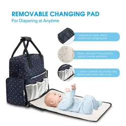 Sac à couches imperméable pour maman, sac à dos pour poussette de bébé, sac à main pour femmes, soins de maternité, voyage, nouvelle mode 